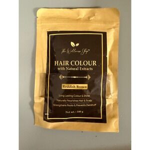 The Wellness Shop Hair Colour‎ Reddish Brown Natural Extracts Long Lasting
